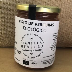 Pisto de tomate y verduras eco
