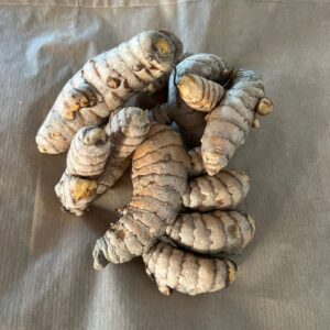 Cúrcuma en raíz ecológica, producción propia eco